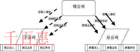 分公司和子公司的區(qū)別在哪里